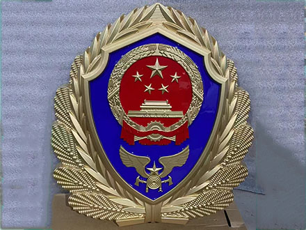 警徽制作的制作几大要素